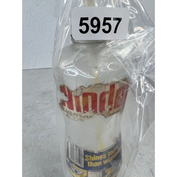 Vintage Windex Glass Cleaner‎ Bottle 20 Fl. Oz. Movie Pop - Picture 10 of 10